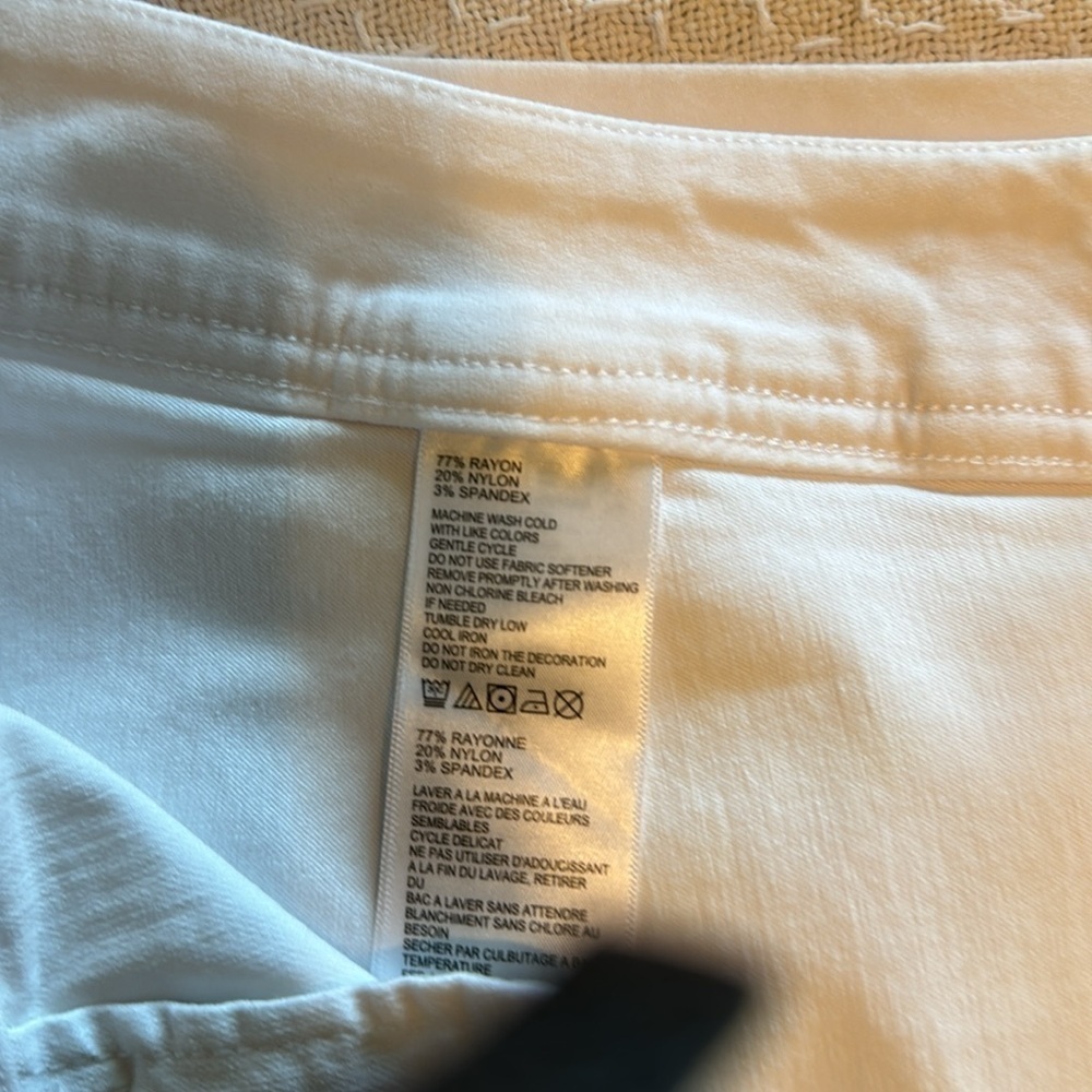 Tommy Bahama White Island‎ Zone Cropped Pull On Pants - Picture 8 of 13